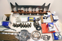 some engine parts